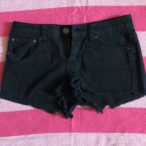 Empyre brand black washed out shorts